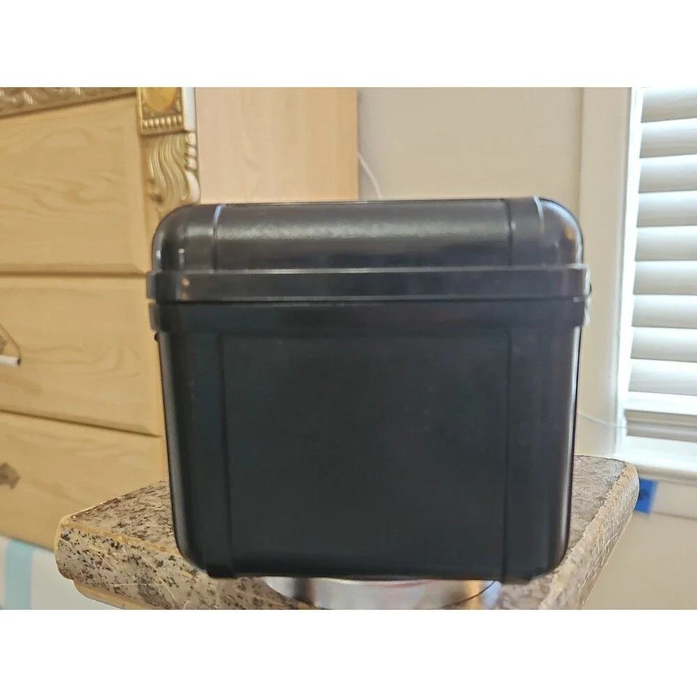 S3 T3500 Water Resistant Hard Case Black With Foam & Magnetic Base